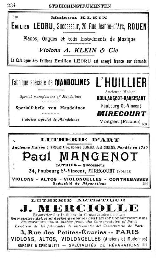 Annuaire de la musique de 1913. page 234.