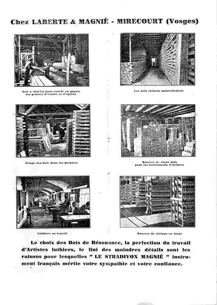 Publicité Laberte. Le Stradivox. 1931.