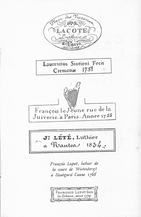 Fascicule de reproduction d'tiquettes anciennes publi  Mirecourt.