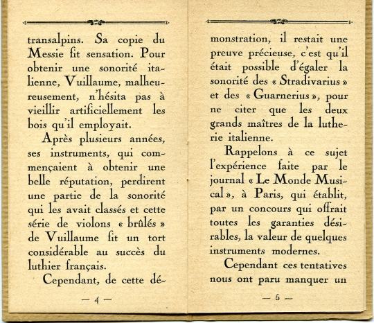L'clat de la lutherie franaise. Laberte 1920.