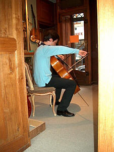 Essayage violoncelle